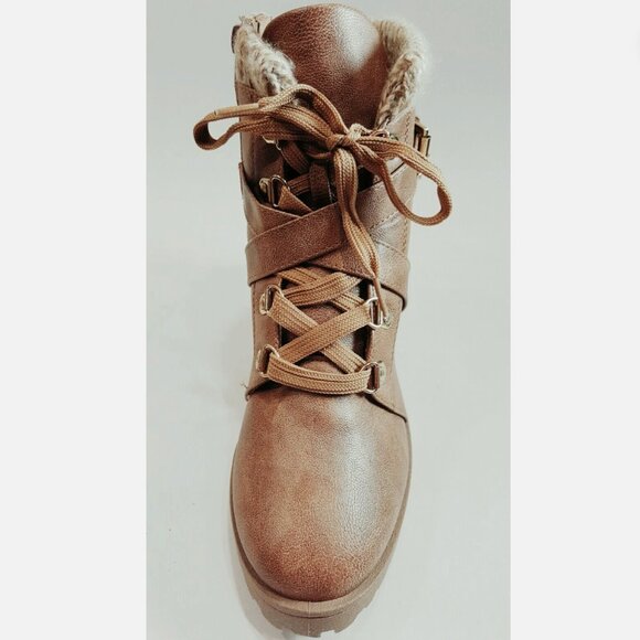 ✨  QUPID ✨ Women's Combat Boots - Picture 3 of 6